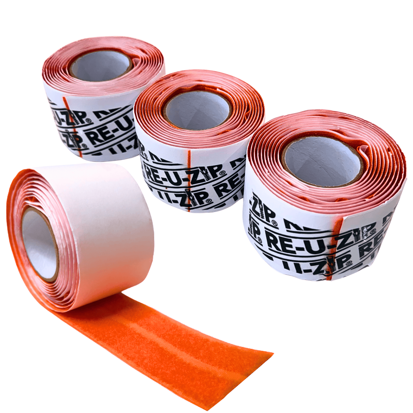 RE-U-ZIP INNOVATIVE DUST BARRIER SOLUTIONS Construction RE-U-ZIP® REUSABLE DUST BARRIER ZIPPER | 6-PACK