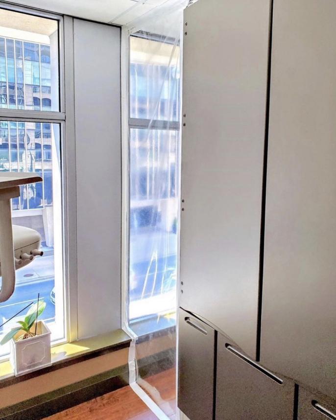 RE-U-ZIP DUST BARRIER SYSTEM RE-U-ZIP™ HOOK & LOOP DUST BARRIER PANEL KIT |  Ultra-Clear & Fire-Rated