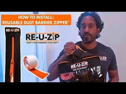 RE-U-ZIP® MAGNETIC ENTRY STRIP™ + DUST BARRIER ZIPPER | STARTER KIT