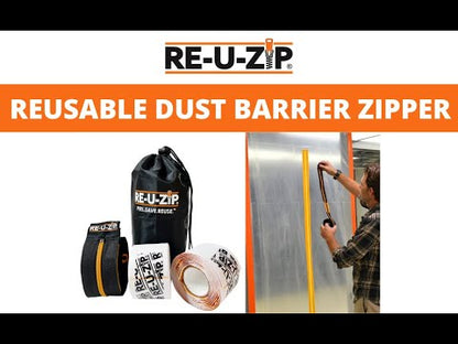 RE-U-ZIP® MAGNETIC ENTRY STRIP™ + DUST BARRIER ZIPPER | STARTER KIT