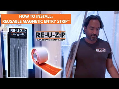 RE-U-ZIP® Self-Closing Magnetic Entry Strip™ | Starter Kit