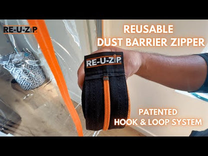 RE-U-ZIP® REUSABLE DUST BARRIER ZIPPER | STARTER KIT