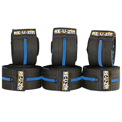 RE-U-ZIP INNOVATIVE DUST BARRIER SOLUTIONS Construction Blue RE-U-ZIP® REUSABLE DUST BARRIER ZIPPER (ONLY) | 6-PACK