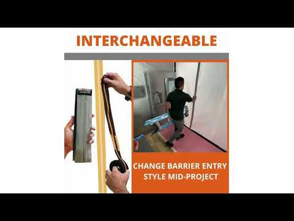 RE-U-ZIP® MAGNETIC ENTRY STRIP™ + DUST BARRIER ZIPPER | STARTER KIT